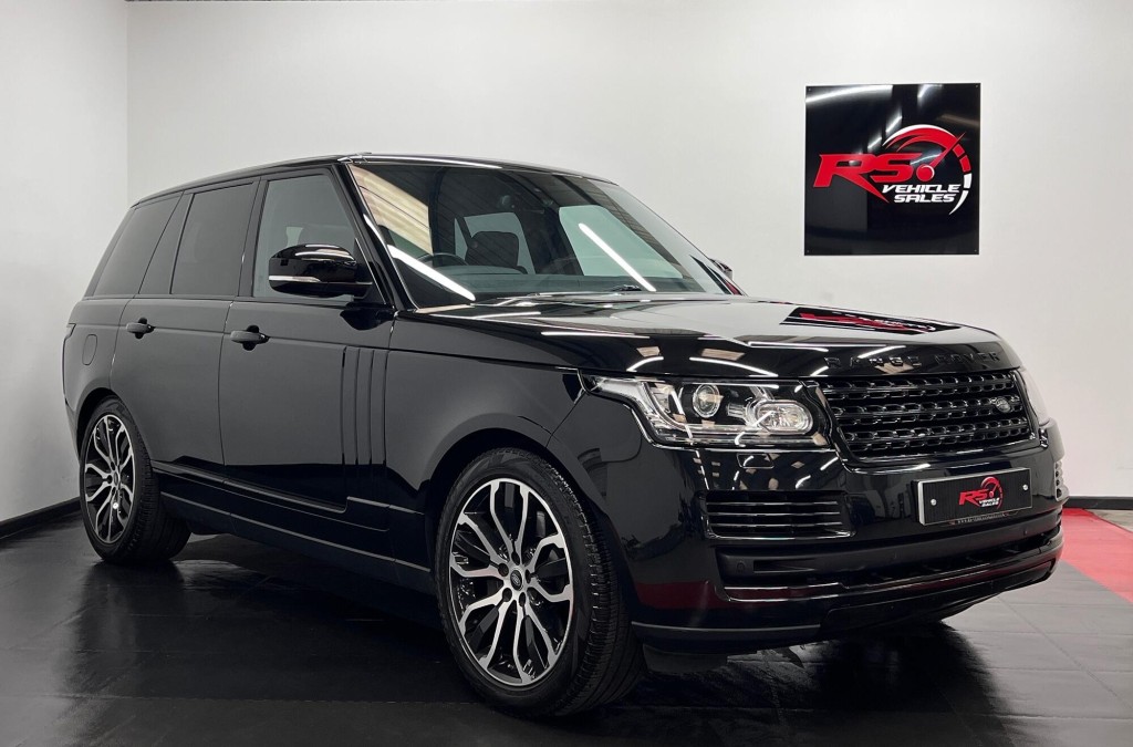 Range Rover 2016 Black Side SOLD - Used LAND ROVER RANGE ROVER 2016 Black in Hinckley ...