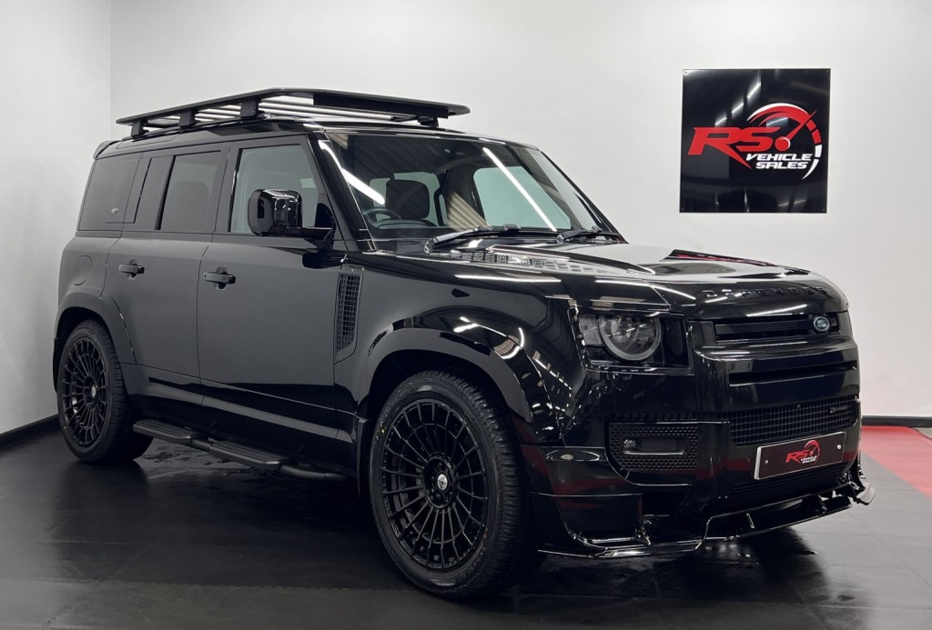 SOLD - Used LAND ROVER DEFENDER 110 2021 Black in Hinckley ...